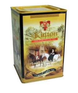 Кинтон чай Элегия ж/б 400 г  цейлонский черный длиннолистовой  ―  аутентичный чай из Китая и Цейлона 