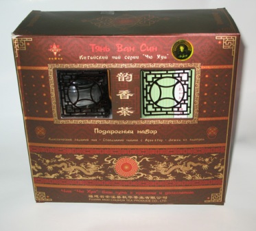 Серия Чю Хуа 439glass Подарочный набор ―  аутентичный чай из Китая и Цейлона 