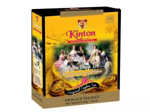 Кинтон черный цейлонский чай в пакетиках