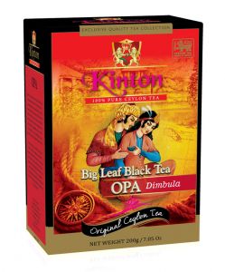 Кинтон чай плантационный Димбула  к/п 200 г х 20 шт цейлонский черный ―  аутентичный чай из Китая и Цейлона 