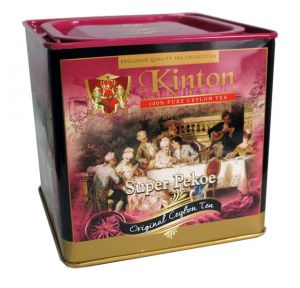 Кинтон чай Super Pekoe ж/б 250 г ―  аутентичный чай из Китая и Цейлона 